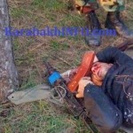 Kəlbəcərdə öldürülən Həsən Həsənovun meyitinin fotosu