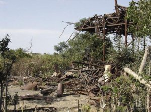 Ermənilər Ağdamdakı “Çay evi”ni bu hala salıblar - FOTOLAR