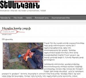 Azərbaycan mediası ermənilərə aldandı