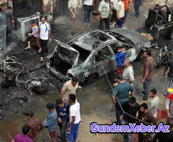 Bağdadda iki partlayışda 19 nəfər ölüb