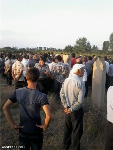 "Şəhidlərimizin qanı yerdə qalmayacaq" (FOTO)