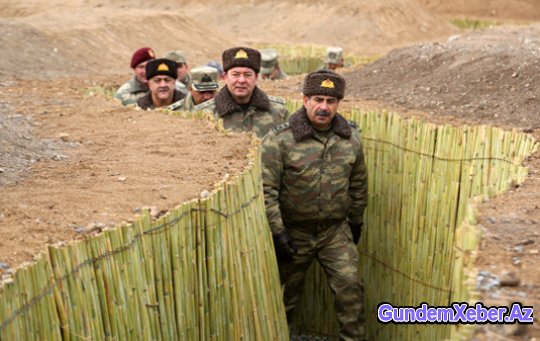 Zakir Həsənov Ali Baş Komandanın tapşırığına əsasən cəbhə bölgəsində-FOTOLAR