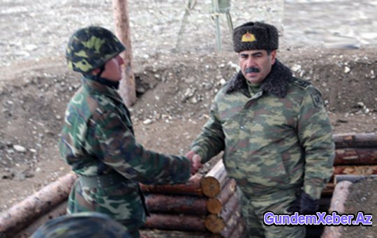 Zakir Həsənov Ali Baş Komandanın tapşırığına əsasən cəbhə bölgəsində-FOTOLAR