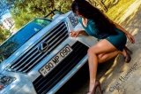 Məmur balalarının maşınları ilə ehtiraslı şəkil çəkdirən qızlar – FOTOLAR – 18+