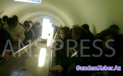 Bakı metrosunda biabırçılıq (FOTO, VİDEO)