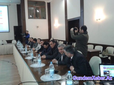 VHM-in Beynəlxalq Mətbuat Mərkəzində keçirilmiş təqdimat mərasimindən reportaj