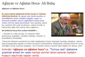 “Zaman” yazarı: “ABŞ ana vətəndir”