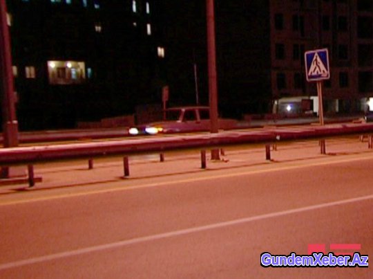 Bakı-Sumqayıt yolunda piyada vuruldu (FOTO)