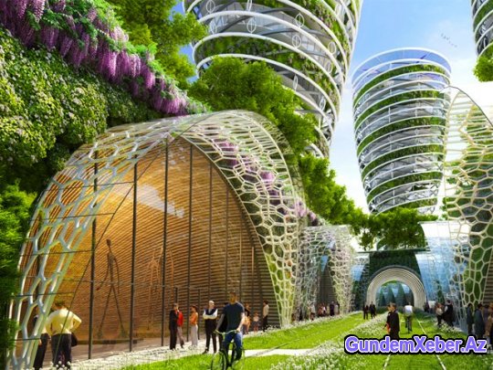 Fransa paytaxtı 2050-ci ilə qədər belə olacaq (FOTO)