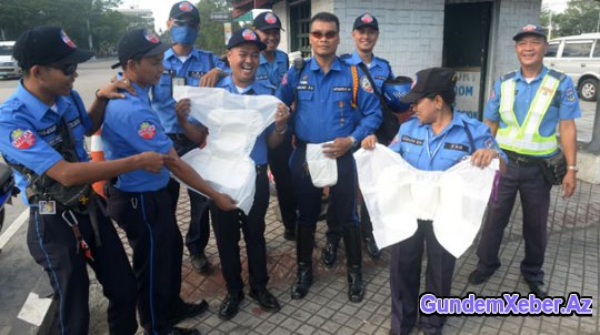 POLİSLƏR PAMPERS GEYƏCƏK-RƏSMİ TƏLİMAT VERİLİB-FOTOLAR