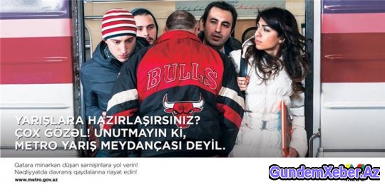 Metropolitenin bu addımı hamının marağına səbəb oldu (FOTO)