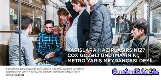 Metropolitenin bu addımı hamının marağına səbəb oldu (FOTO)