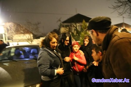 Lamiyə Şəmkirdə belə qarşılandı - FOTOLAR