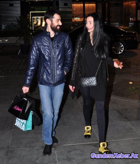 Günay Musayeva yeni sevgilisi ilə (FOTO)