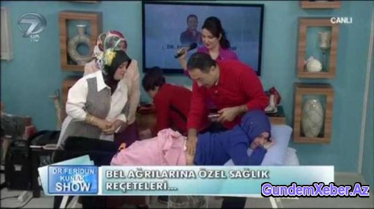 Türk televiziyasında bu da oldu... - VİDEO