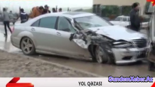 Alim Qasımovun oğlu qəzaya düşdü – VİDEO