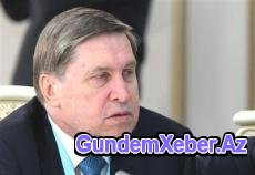 Uşakov: "Ərdoğanın 9 mayda niyə gəlməyəcəyini bilmirik"