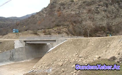 Körpü uçdu, magistal yol bağlandı