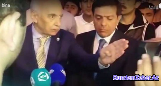Mer əsəbləşdi: “Dayanın da...” - VİDEO
