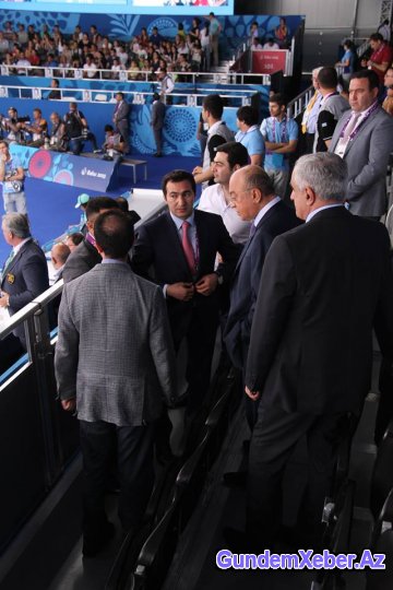 Kəmaləddin Heydərov Kristal Zala gəldi - FOTO