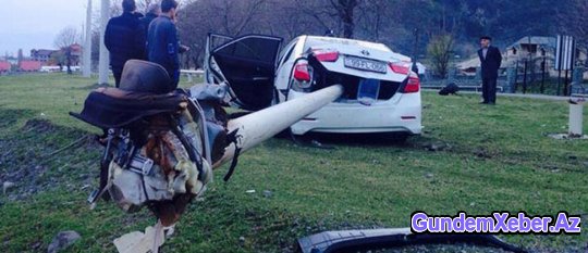 Yol qəzası törədib yalan danışan polis müstəntiq işdən qovuldu - FOTO