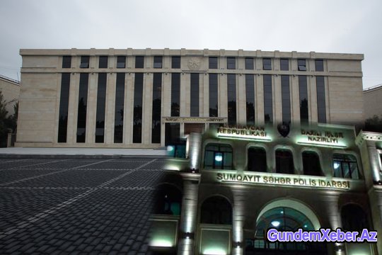 Sumqayıt polisi sakinləri dövlət qurumları ilə üz-üzə qoyur