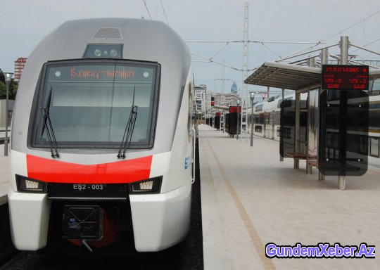Bakı-Sumqayıt qatarlarında gediş havayı olacaq - FOTO