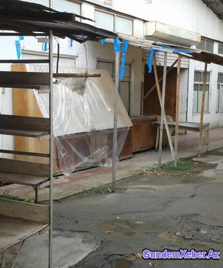Göyçay kolxoz bazarında hökm sürən rəzalət