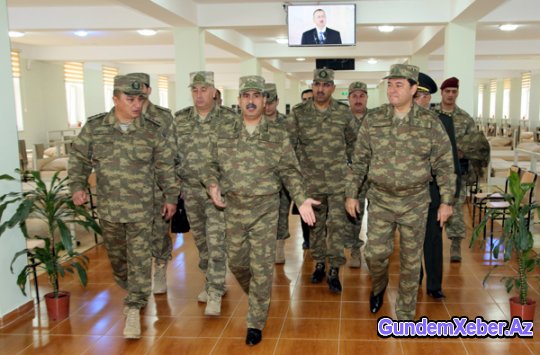Daha bir yeni hərbi hissənin açılışı olub.