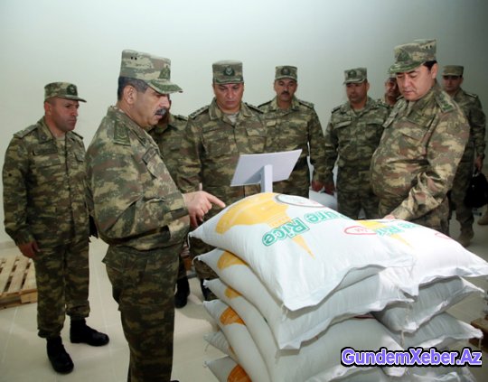 Daha bir yeni hərbi hissənin açılışı olub.