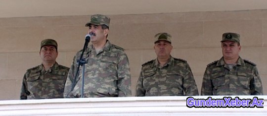 Daha bir yeni hərbi hissənin açılışı olub.