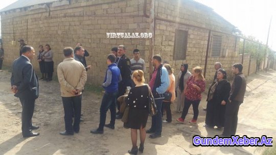 Zığda məmurlarla qarşıdurma: bir ev söküldü, intihar anonsu verildi