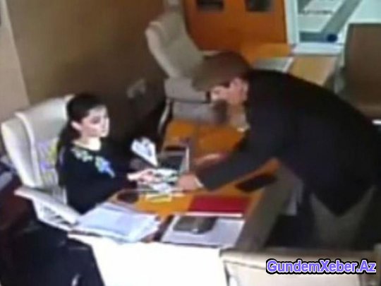 Bakıda oğurluq anı kameraya düşdü - VİDEO