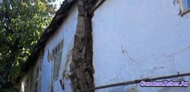 Cəlilabadda bina çökdü: 16 ailə təxliyyə edildi