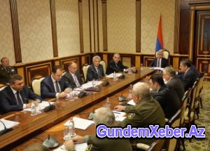 Sərkisyan Təhlükəsizlik Şurasını topladı
