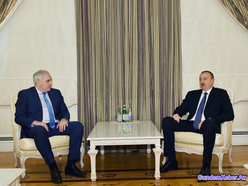 Prezident İlham Əliyev bir sıra görüşlər keçirib