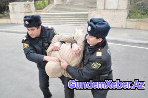 Gəncədə Nardaran hadisələrinə dəstək verən şəxs polisə xəsarət yetirib, ondan və daha bir nəfərdən silah-sursat götürülüb