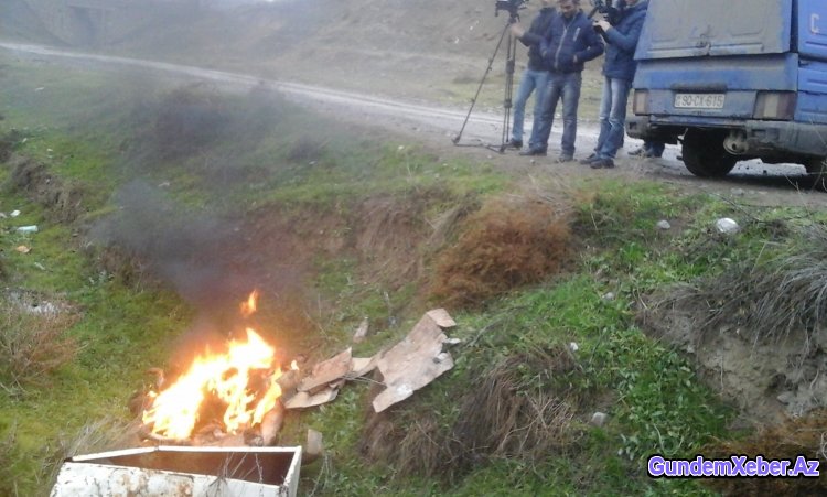 Ağstafada satış üçün nəzərdə tutulan murdar olmuş iribuynuzlu heyvan cəmdəyi aşkarlanıb