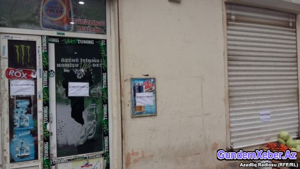 Bakıda bağlanan dükanlar, restoranlar, maşın salonları- [Fotolar]
