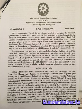 Prokurorluqdan qovulan şirkət rəhbəri haqda şok dosye