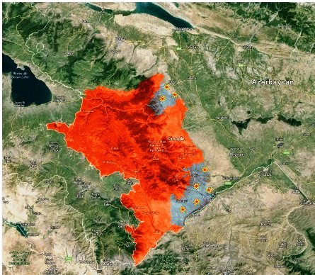 "Füzuli və Cəbrayıl bizdədir " - "Google map" yalan deməz