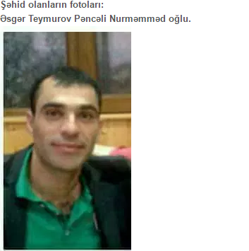 1-5 aprel arası döyüşdə həlak olan ŞƏHİDLƏRİMİZİN TAM SİYAHISI - FOTOLAR - 93 ŞƏHİD 1-5 aprel arası döyüşdə həlak olan ŞƏHİDLƏRİMİZİN TAM SİYAHISI - FOTOLAR - 93 ŞƏHİD