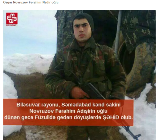 1-5 aprel arası döyüşdə həlak olan ŞƏHİDLƏRİMİZİN TAM SİYAHISI - FOTOLAR - 93 ŞƏHİD 1-5 aprel arası döyüşdə həlak olan ŞƏHİDLƏRİMİZİN TAM SİYAHISI - FOTOLAR - 93 ŞƏHİD