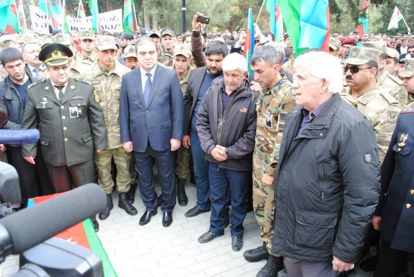 Şəhidimiz dəfn olundu