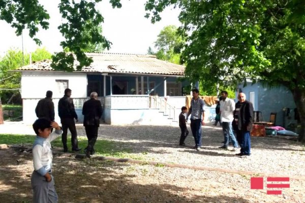 Ermənilərin atdığı mərmi Tərtər sakininin evini dağıtdı - FOTO