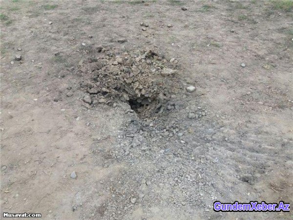 Ermənilərin atdığı mərmi məktəbi dağıtdı - FOTO