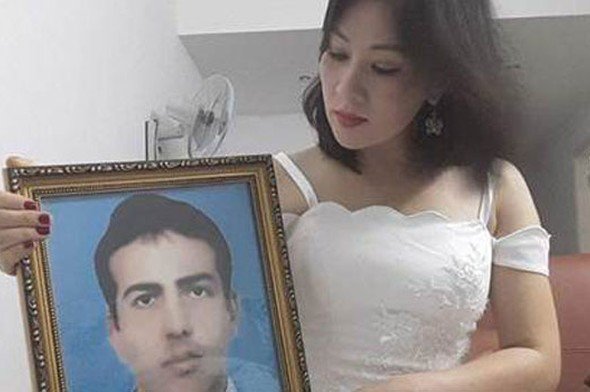 Şəhid arvadı evliliklərin bir ilində gəlin paltarı geyindi-FOTOLAR