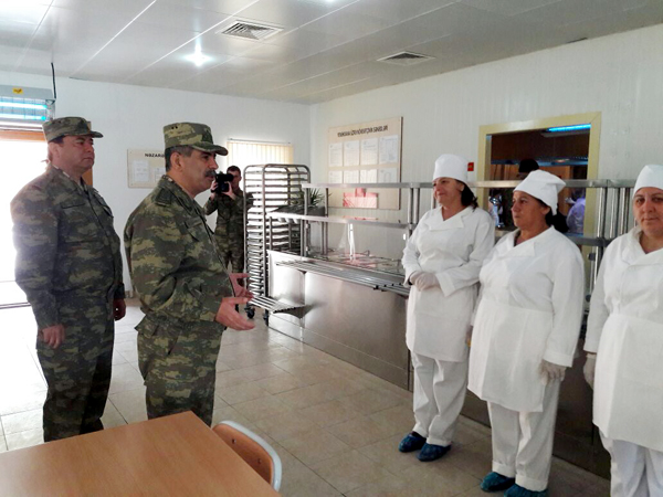  Cəbhə bölgəsində yeni tikilən hərbi hissə istifadəyə verilib
