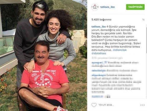 İbrahim Tatlısəs ilk dəfə qızı ilə görüşdü