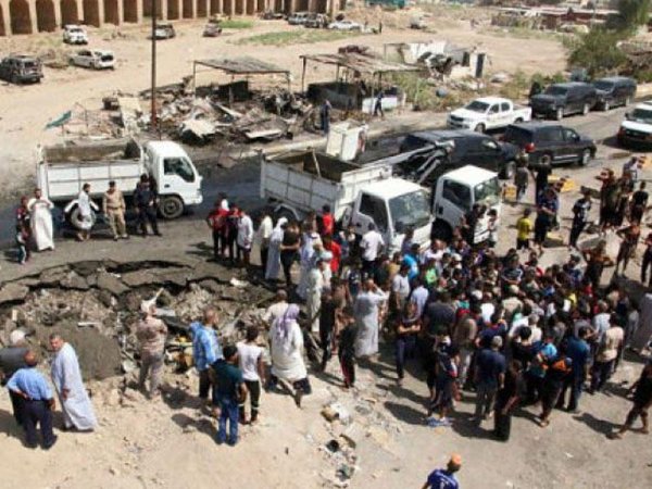 Bağdadda dəhşətli partlayış: 94 ölü, 150 yaralı